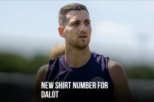 曼联官方：达洛特新赛季将身穿2号球衣，继承自离队的林德洛夫