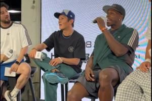 入乡随俗！华子这中文不像第一次来 主打一个花式宠粉😍😍