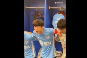 20岁队长朱鹏宇赛前喊话：今天第一个目标就是拿三分，相信大家伙