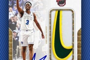  1of1球星卡！迪班萨NCAA首秀球鞋已经被制作成球星卡！