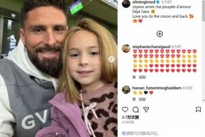  我爱我家小棉袄！39岁吉鲁社媒晒和女儿合照，祝其5岁生日快乐